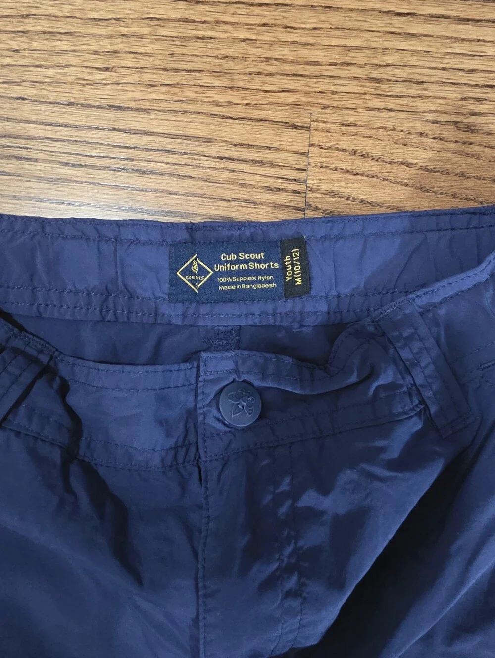 Boy Scout of America Shorts [Youth L, 10-12] + Bear Hat+Nickerchief+slider.